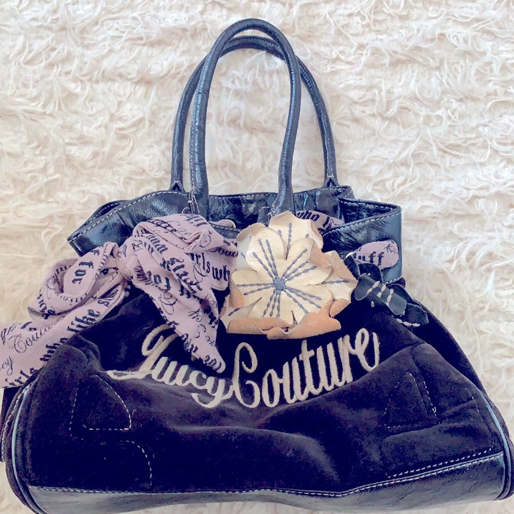Juicy Couture velvet purse